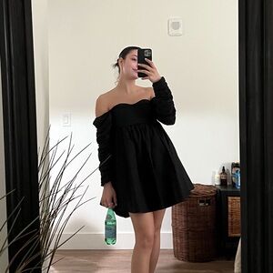 Storets Off-Shoulder Mini Dress